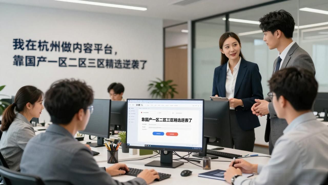 我在杭州做内容平台，靠国产一区二区三区精选逆袭了