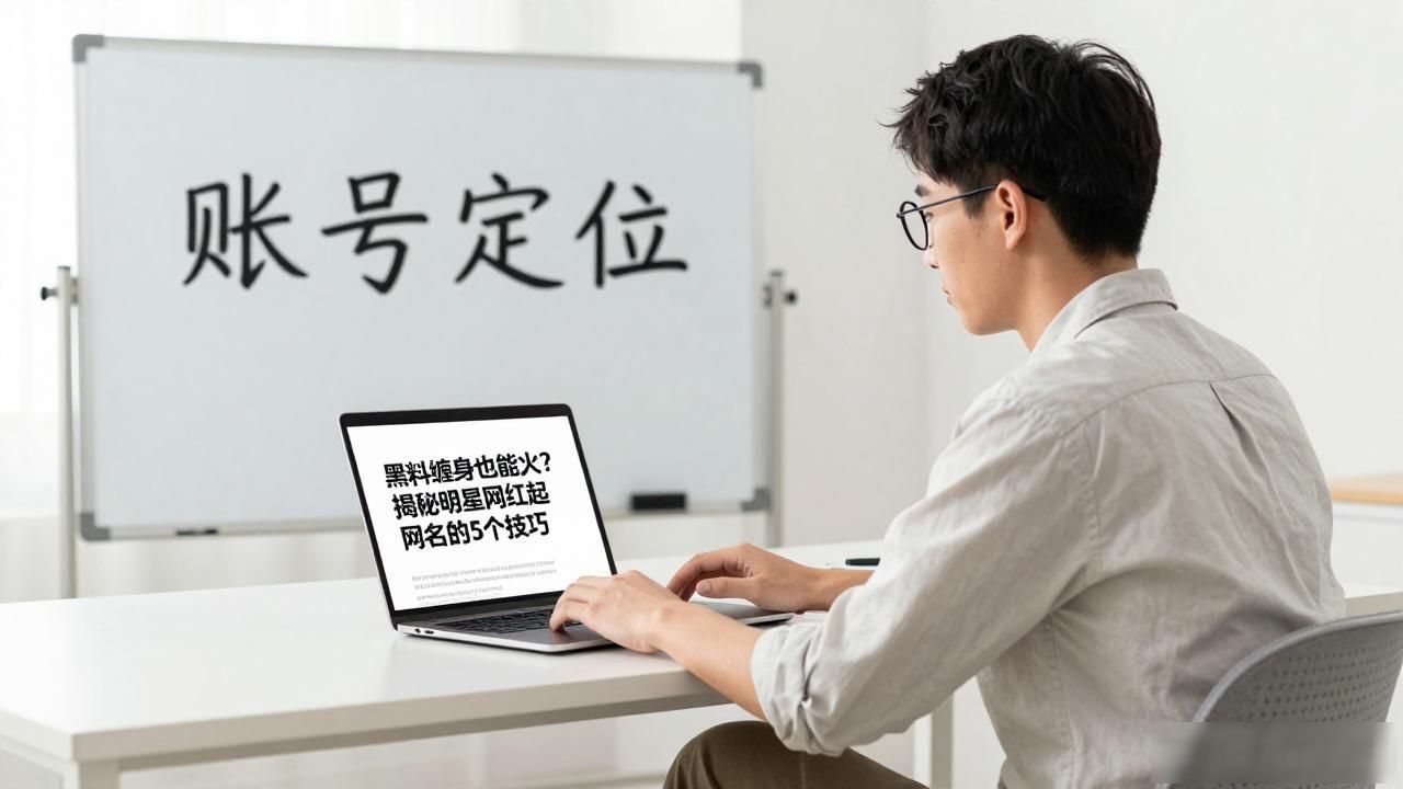 黑料缠身也能火？揭秘明星网红起网名的5个技巧